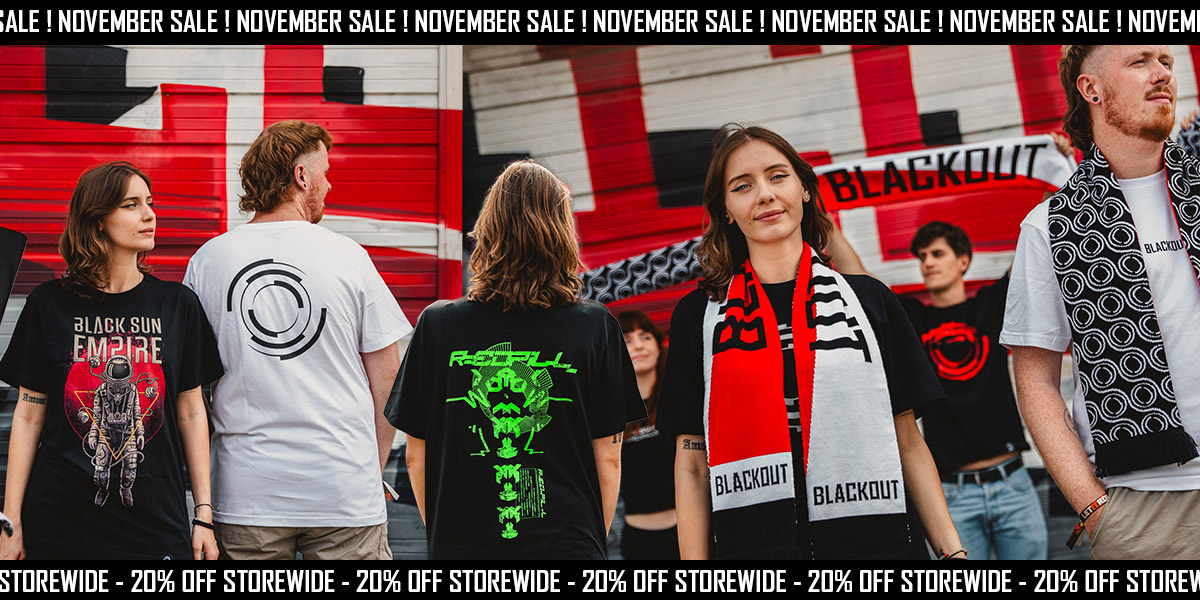 Blackout Music Official Merchandise - November Sale!