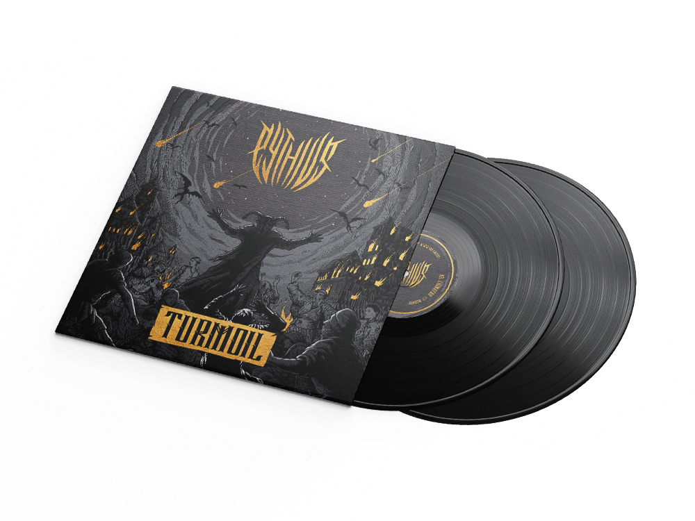 Pythius - Turmoil 2 LP + T-shirt bundle