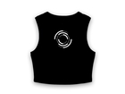 Logo croptop Black