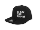 Snapback Black Sun Empire Text
