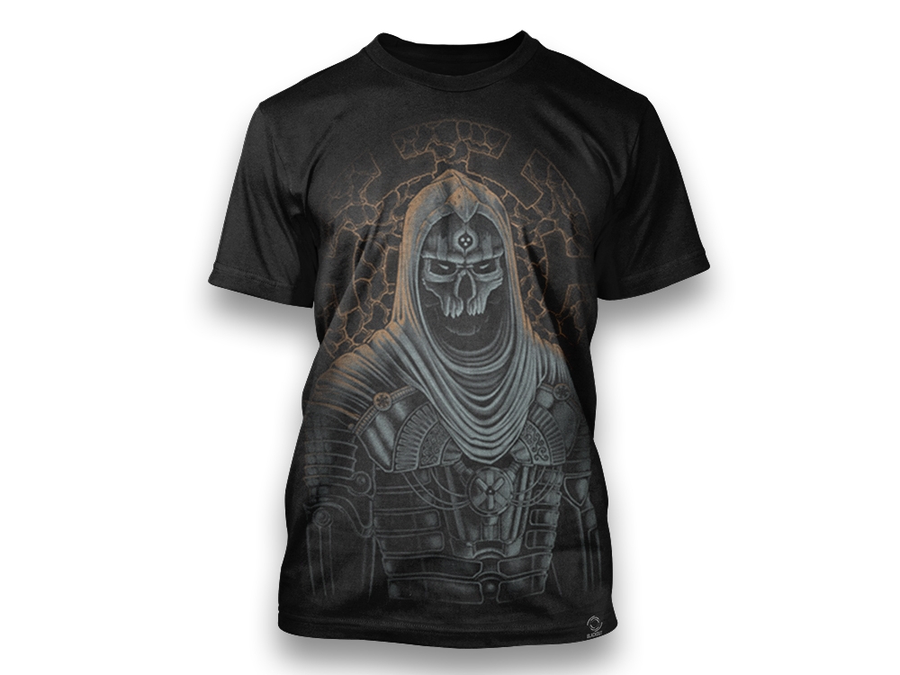 T-Shirt Black - Pythius - Heresy Print