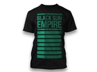 T-Shirt Black - Black Sun Empire - MSDos Print