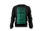 Sweater Black - Black Sun Empire - MSDos Print